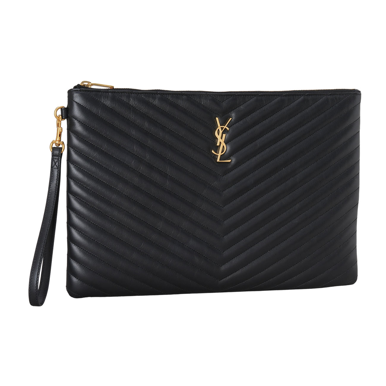 YVES SAINT LAURENT(USED)생로랑 440222 모노그램 클러치 라지